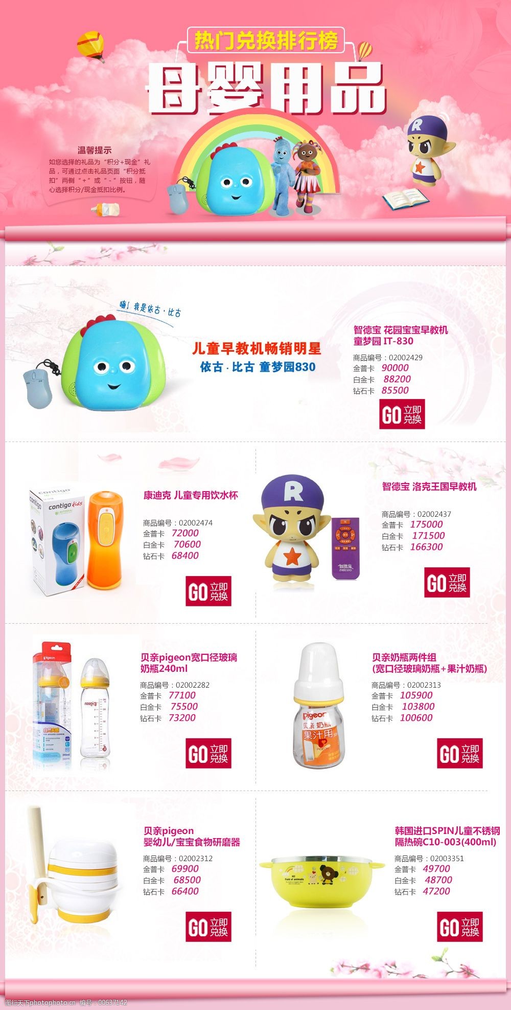 積分兌現，呵護升級——母嬰用品超值兌換指南